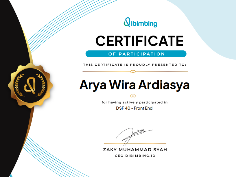 Front-End Dibimbing